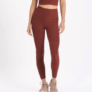 Vuori Women's Clean Elevation Leggings In Brick Heather